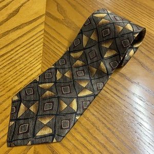 Ziggurat Longs Silk Tie